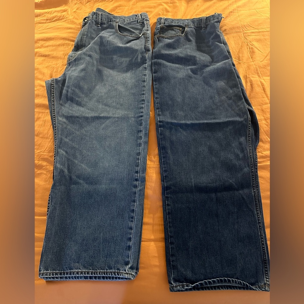 Foundry brand big and tall jeans size 50x30